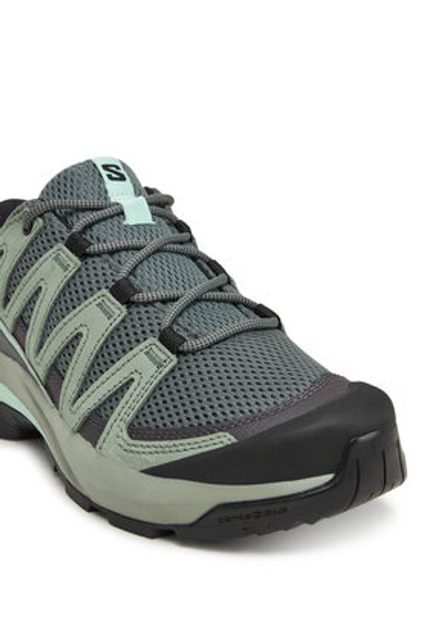 salomon - Salomon Trekkingi X-Adventure Recon L47813600 Zielony. Kolor: zielony. Materiał: skóra, nubuk