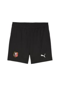 Puma - Młodzieżowe szorty Stade Rennais FC 25/26 PUMA Black. Kolor: czarny. Materiał: tkanina. Sport: piłka nożna