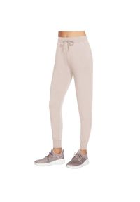 skechers - Spodnie treningowe damskie Skechers Restful Jogger. Kolor: różowy. Materiał: dresówka