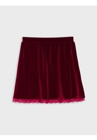 Sinsay - Spódnica mini - czerwony. Kolor: czerwony #1