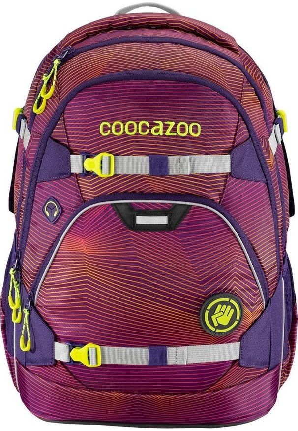 COOCAZOO - Coocazoo Plecak szkolny ScaleRale Soniclights Purple