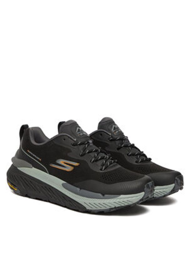 skechers - Skechers Buty do biegania Max Cushioning Premier Trail 2.0 220923 BKCC Czarny. Kolor: czarny. Materiał: materiał