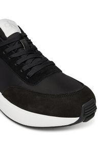 Calvin Klein Jeans Sneakersy Athleisure Runner Laceup Ny-Su YM0YM01370 Czarny. Kolor: czarny. Materiał: skóra, zamsz #6