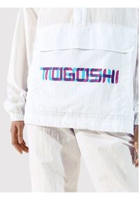 Togoshi Kurtka anorak TG22-KUU001 Biały Oversize. Kolor: biały. Materiał: syntetyk #7