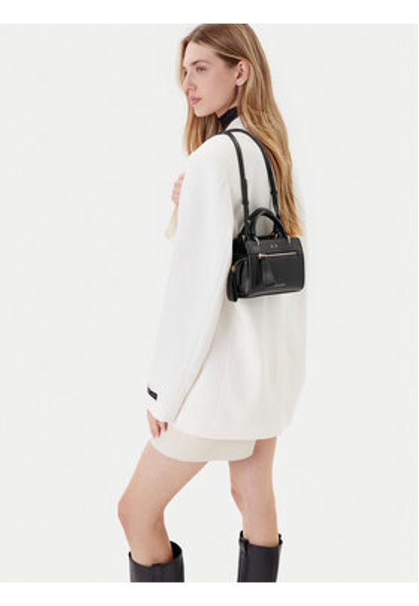 Armani Exchange Torebka XW001212 AF17117 UC001 Czarny. Kolor: czarny. Materiał: skórzane