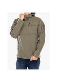 columbia - Kurtka softshell męska Columbia Ascender II Hooded Softshell Jacket. Kolor: zielony. Materiał: softshell. Sport: turystyka piesza