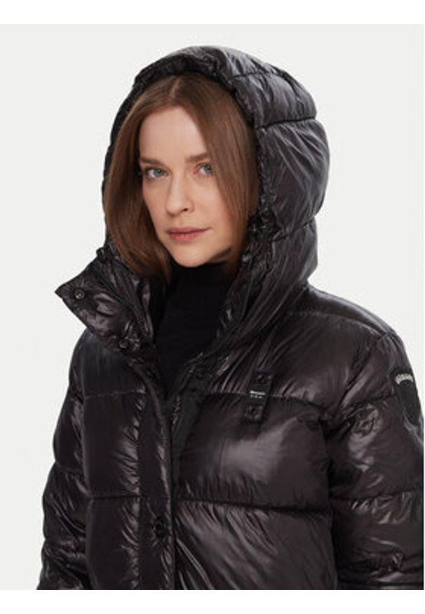 Blauer Kurtka zimowa 25WBLDK02073 Czarny Regular Fit. Kolor: czarny. Materiał: syntetyk. Sezon: zima