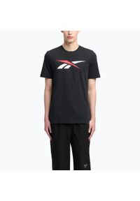 Reebok Fitness - Koszulka Reebok Gs Vector Tee. Kolor: czarny. Sport: fitness #1