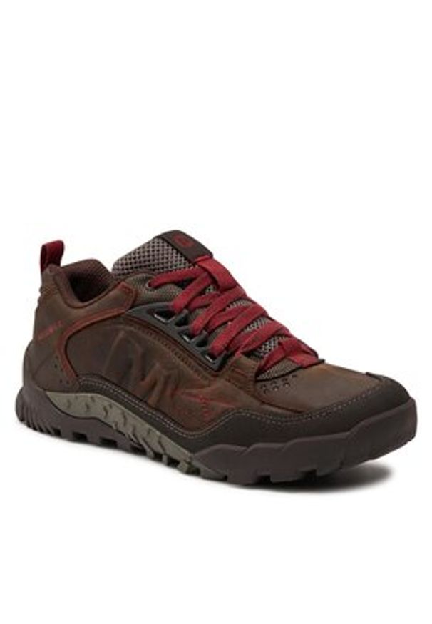 Merrell Trekkingi Annex Trak Low J91805 Brązowy. Kolor: brązowy. Materiał: skóra, nubuk. Sport: turystyka piesza