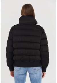 Blauer USA - BLAUER Czarna damska plisowana kurtka, Rozmiar XL. Kolor: czarny #3