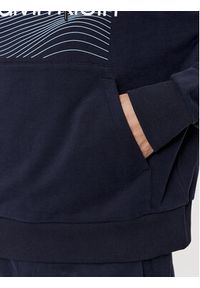 Calvin Klein Bluza Wave Lines Hero K10K112774 Granatowy Regular Fit. Kolor: niebieski. Materiał: bawełna #2