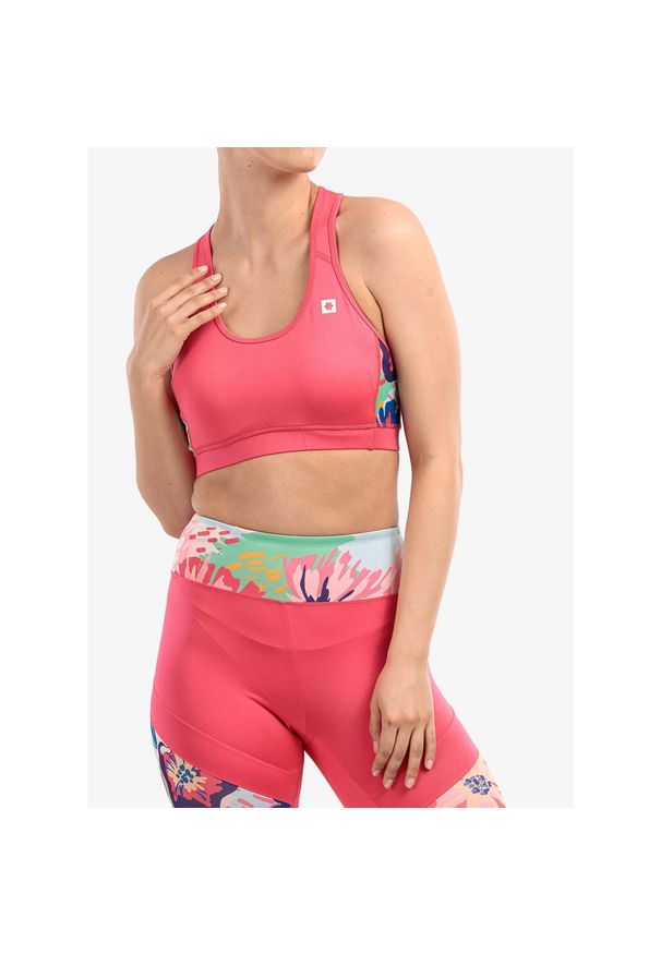 OCUN - Stanik sportowy Ocun Misty Bra. Kolor: różowy