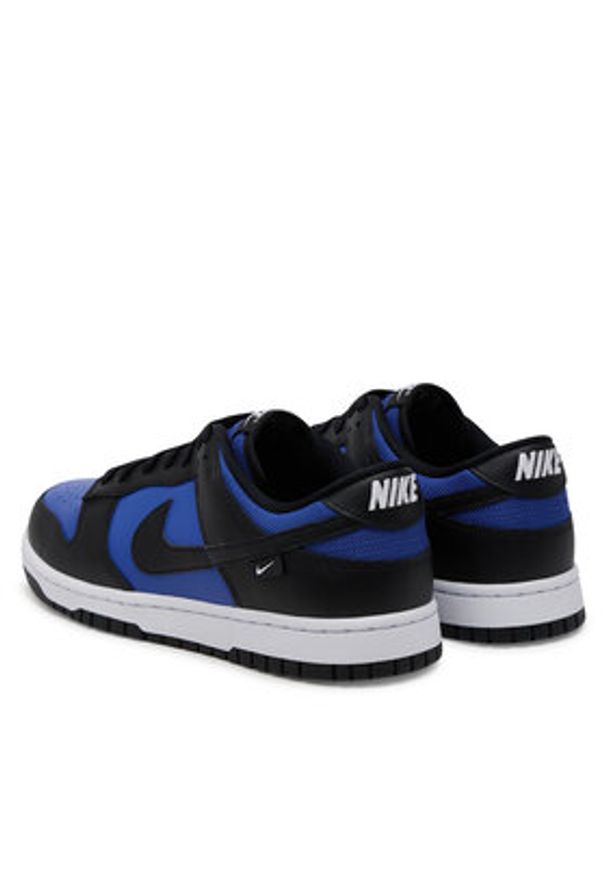 Nike Sneakersy Dunk Low HM9606 Niebieski. Kolor: niebieski. Materiał: skóra