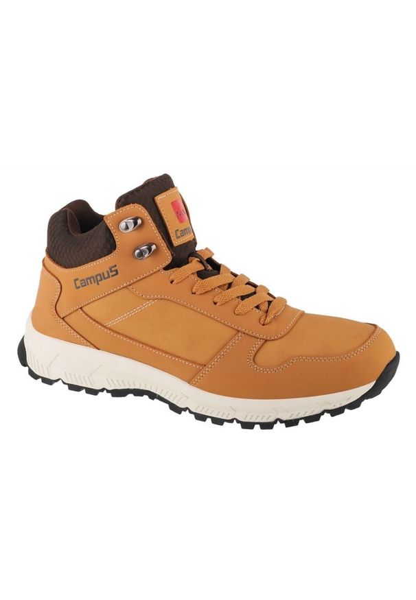 Buty Campus Norden CM0101321330 brązowe. Zapięcie: sznurówki. Kolor: brązowy. Materiał: guma, skóra, syntetyk, tkanina. Sezon: zima