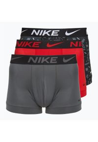 Bokserki męskie Nike Dri-Fit Essential Micro Trunk 3 pary. Kolor: wielokolorowy. Technologia: Dri-Fit (Nike)