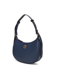 Pinko - PINKO Torebka Half Moon Mini Fl Al 25-26 PLTT 102790 A0F1 Granatowy. Kolor: niebieski. Materiał: skórzane #3