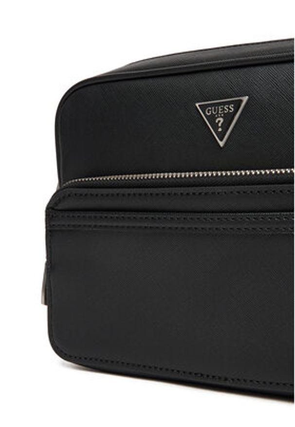 Guess Saszetka HMMISA P5422 Czarny. Kolor: czarny. Materiał: skóra
