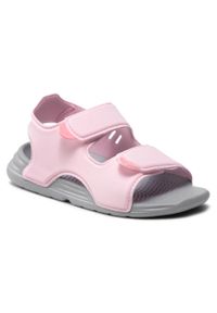 adidas Performance - Sandały adidas Swim Sandal C FY8937 Clpink/Clpink/Clpink. Kolor: różowy. Materiał: materiał