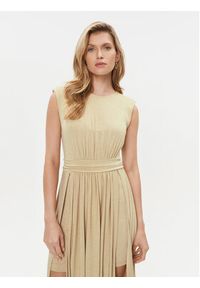 Rinascimento Sukienka wieczorowa CFC0115306003 Złoty Regular Fit. Kolor: złoty. Materiał: syntetyk. Styl: wizytowy #3