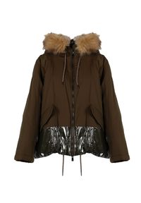 Pinko Kurtka "Circus Parka" | 1G16AW Y7HJ | Kobieta | Wojskowa Zieleń. Okazja: na co dzień. Materiał: poliamid. Sezon: zima. Styl: militarny