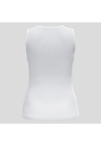 Koszulka termoaktywna damska Odlo Performance Light Eco BL Top Crew Neck Singlet. Kolor: biały