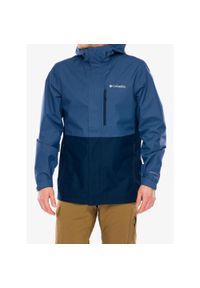 columbia - Kurtka przeciwdeszczowa męska Columbia Hikebound II Jacket. Kolor: niebieski. Sport: turystyka piesza