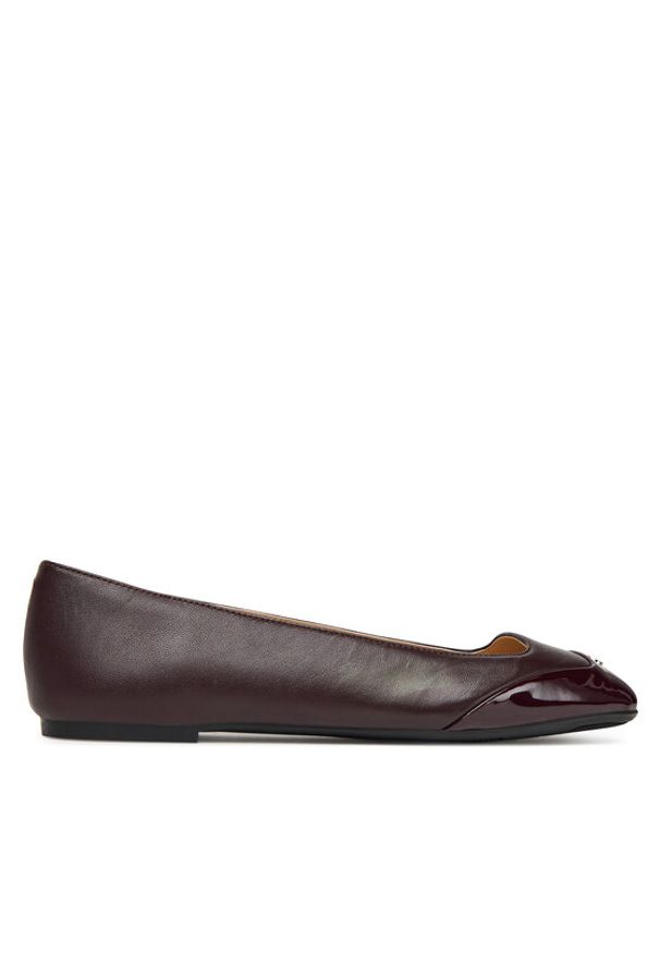 Liu Jo Baleriny Brigitte 03 SF5041 PX695 Brązowy. Kolor: brązowy. Materiał: skóra