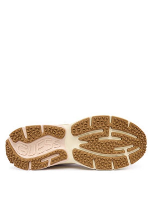 Guess Sneakersy 179339 Beżowy. Kolor: beżowy. Materiał: materiał