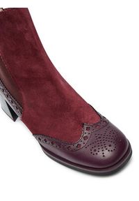 Hispanitas Botki Cervo-I24 HI243588 Czerwony. Kolor: czerwony. Materiał: skóra