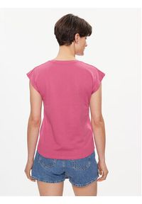 Pepe Jeans T-Shirt Lory PL505853 Różowy Regular Fit. Kolor: różowy. Materiał: bawełna #3