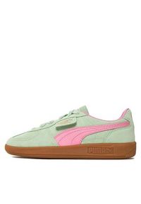 Puma Sneakersy Palermo 396463 02 Zielony. Kolor: zielony. Materiał: skóra