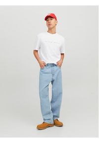 Jack & Jones T-Shirt Star 12234746 Biały Relaxed Fit. Kolor: biały. Materiał: bawełna #2