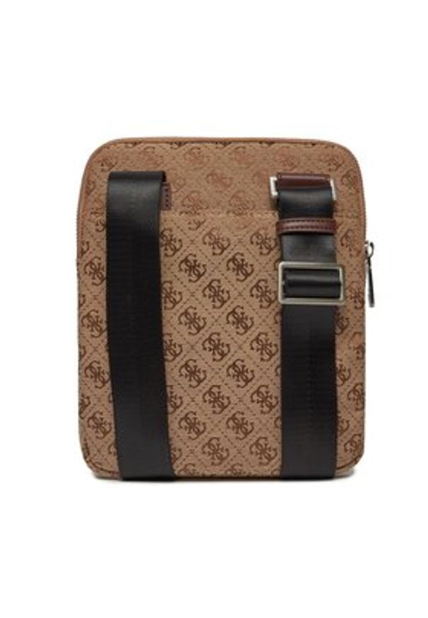 Guess Saszetka HMVZLJ P4123 Beżowy. Kolor: beżowy. Materiał: skóra