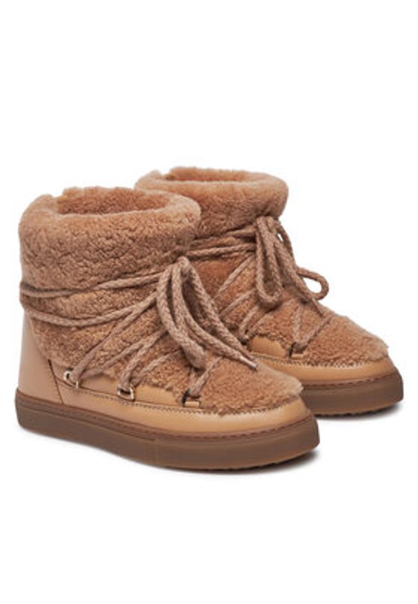 Inuikii Śniegowce 75102-018 Brązowy. Kolor: brązowy. Materiał: skóra