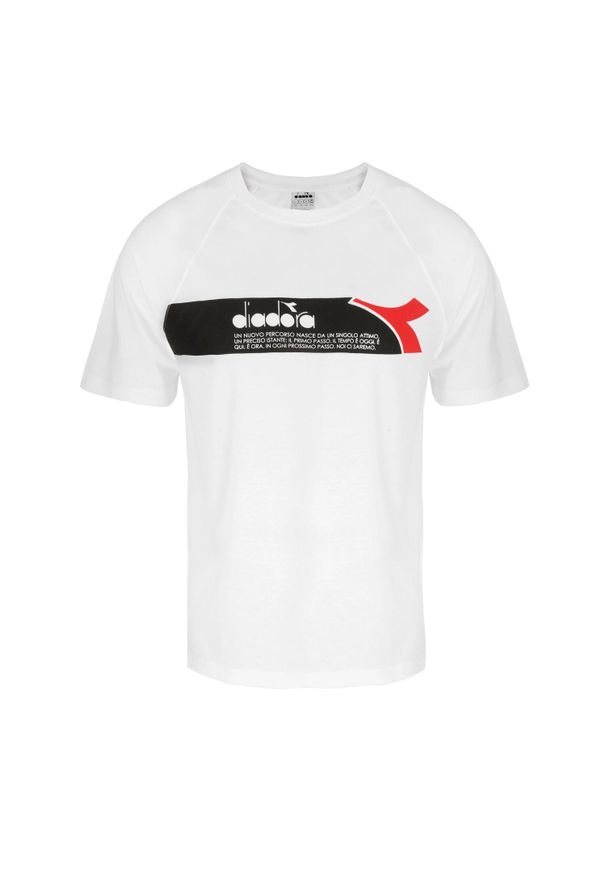 Diadora - Koszulka męska DIADORA T-SHIRT SS URBANITY. Kolor: biały