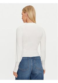 only - ONLY Golf 15331999 Biały Regular Fit. Typ kołnierza: golf. Kolor: biały. Materiał: syntetyk #8