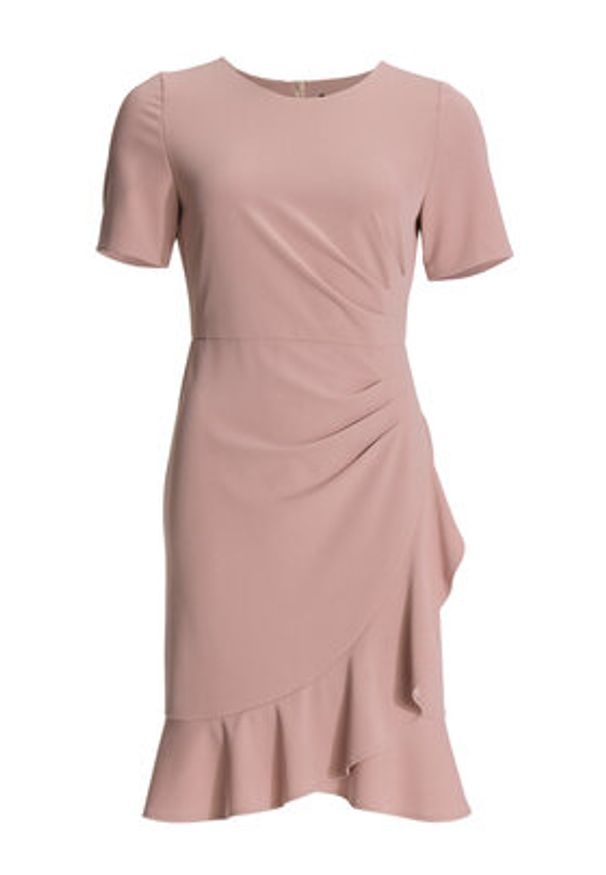 Swing Sukienka koktajlowa 5AH04800 Różowy Regular Fit. Kolor: różowy. Materiał: syntetyk. Styl: wizytowy