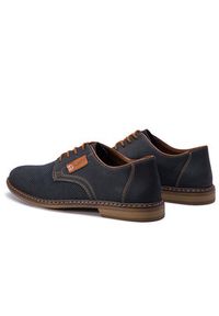 Rieker Półbuty 13439-14 Granatowy. Kolor: niebieski. Materiał: nubuk, skóra #8