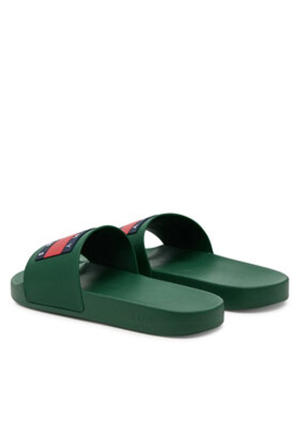 Tommy Jeans Klapki Tommy Jeans Pool Slide Ess EM0EM01191 Zielony. Kolor: zielony. Materiał: syntetyk