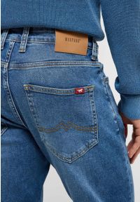 Męskie Spodnie Jeansowe Mustang Style Michigan Straight Denim Blue 1017443 5000 803 #5