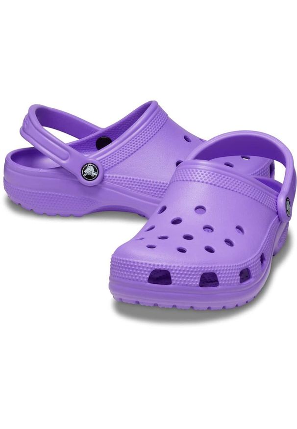 Klapki dla dorosłych Crocs Classic. Kolor: fioletowy. Materiał: materiał, syntetyk