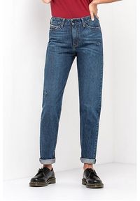 Lee - LEE Mom Straight DAMSKIE SPODNIE JEANSOWE JEANSY MID L32IFBCF 112107542 #1