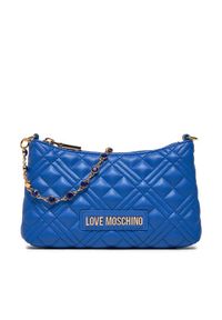 Love Moschino - LOVE MOSCHINO Torebka JC4342PP0ILA0715 Niebieski. Kolor: niebieski. Materiał: skórzane #1