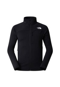 Kurtka męska The North Face Stormgap Power Grid 0A8G2XJK31 - czarna. Kolor: czarny. Materiał: skóra, materiał, elastan, tkanina, poliester. Styl: wakacyjny, klasyczny #1