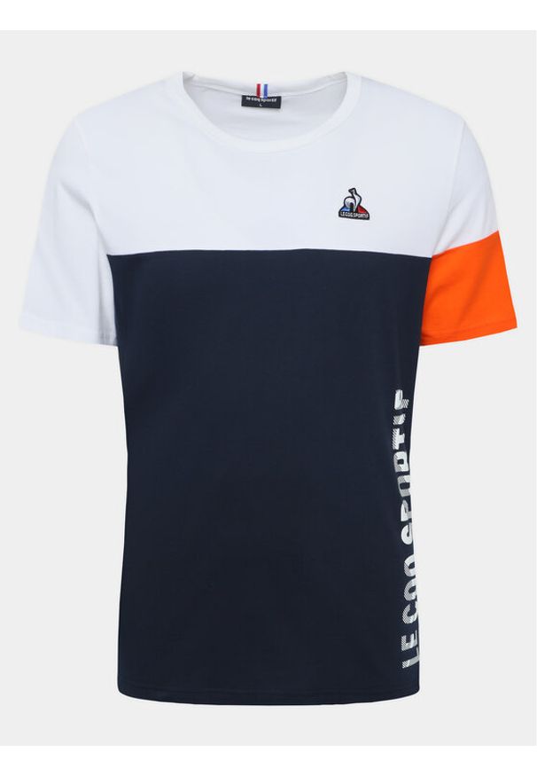 Le Coq Sportif T-Shirt Unisex 2320645 Granatowy Regular Fit. Kolor: niebieski. Materiał: bawełna