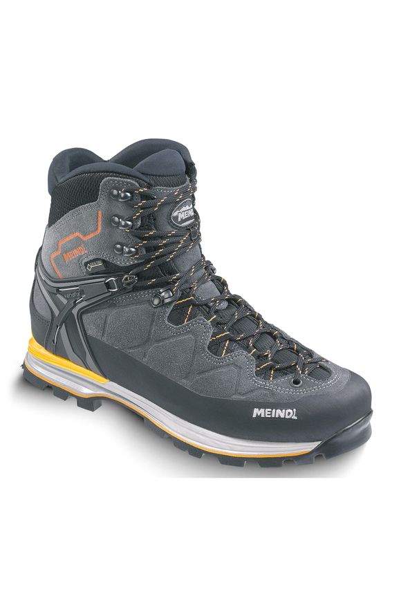 MEINDL - Buty męskie Meindl Litepeak PRO z membraną Gore-Tex. Kolor: szary, brązowy, wielokolorowy, pomarańczowy. Technologia: Gore-Tex