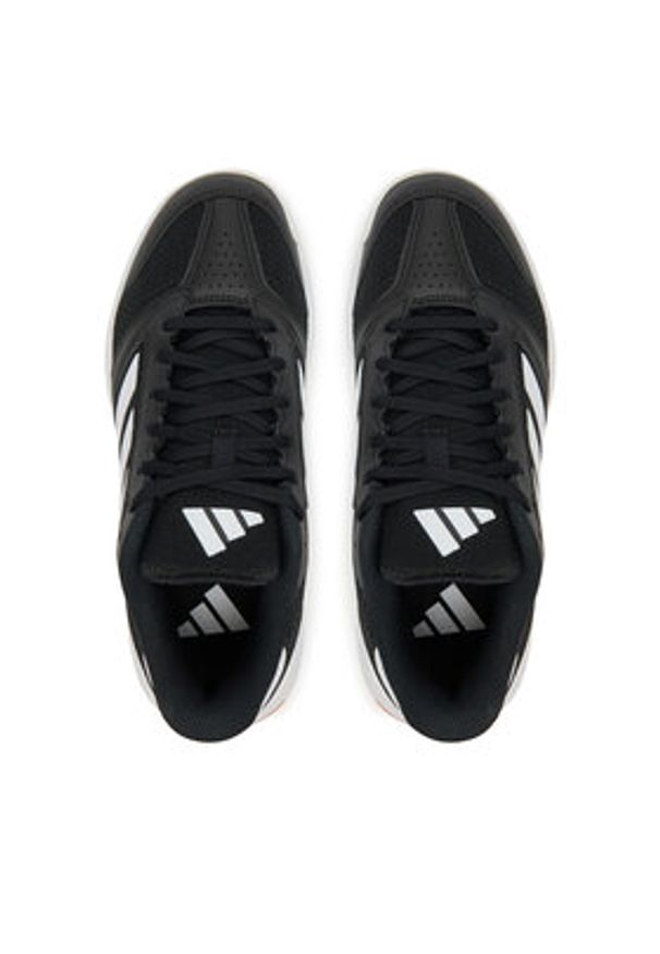 Adidas - adidas Buty halowe Ligra 8 IH0526 Czarny. Kolor: czarny. Materiał: materiał