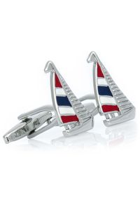 Modini - Spinki do mankietów - żaglówki, statki L01 #1