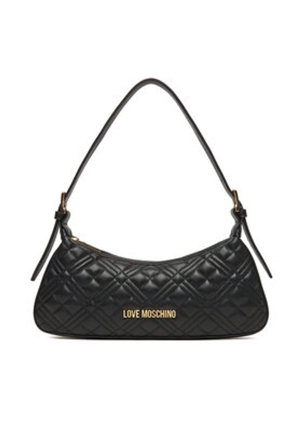 Love Moschino - LOVE MOSCHINO Torebka JC4142PP0NLA0000 Czarny. Kolor: czarny. Materiał: skórzane