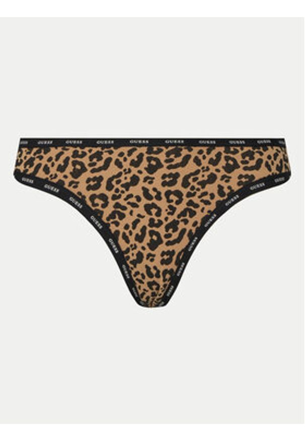 Guess Komplet stringów O5RG22 K6YW1 Kolorowy. Materiał: bawełna. Wzór: kolorowy